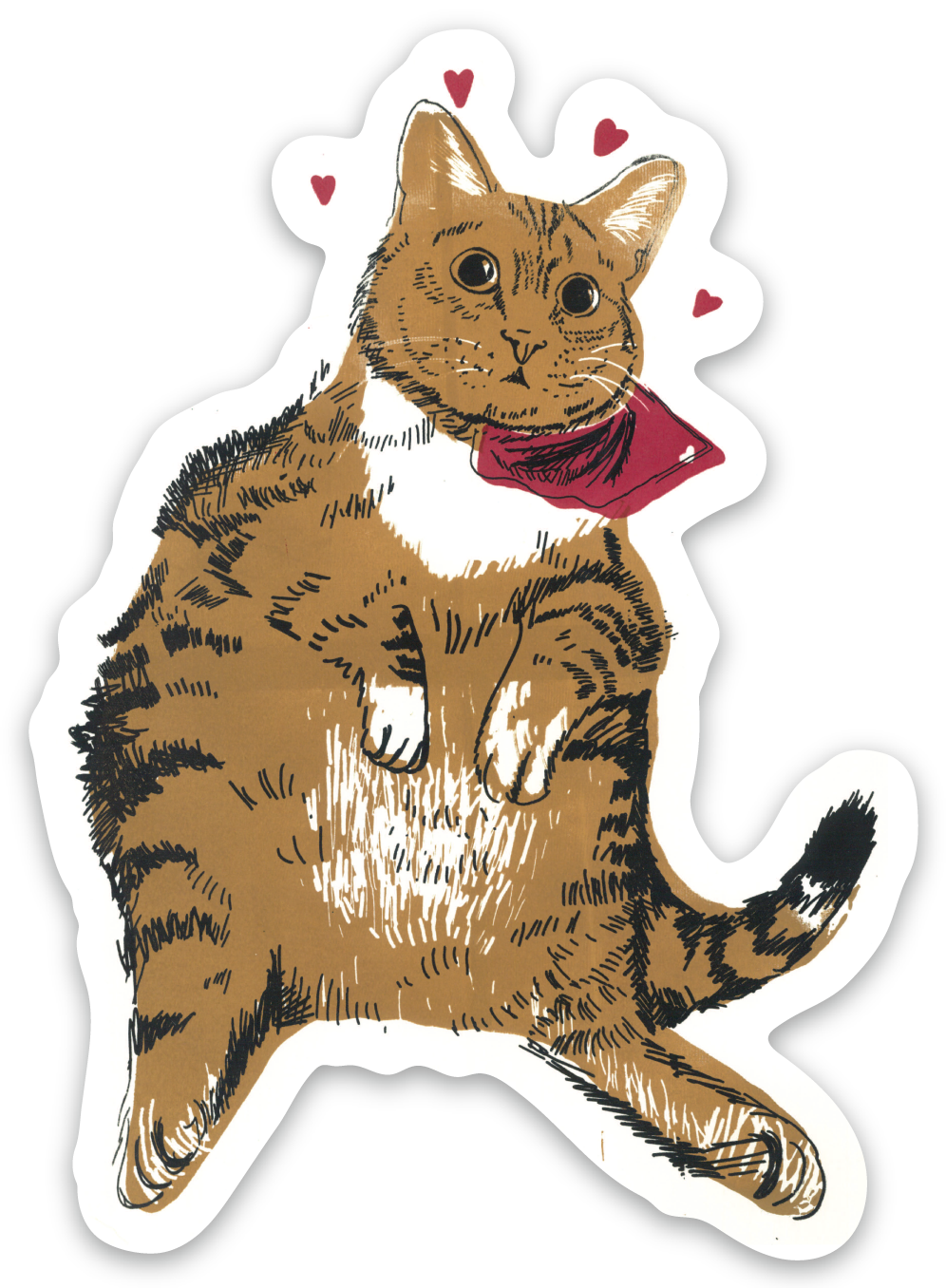 Mila Loves You Sticker