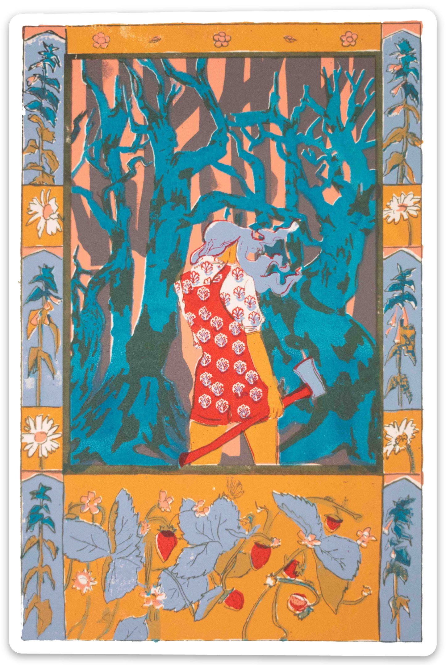 Rose Garden Sticker