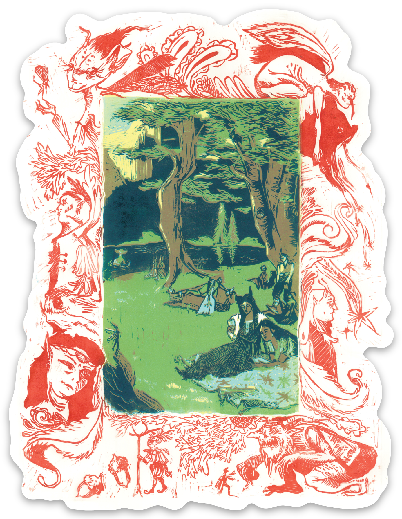 Under the Stars Sticker